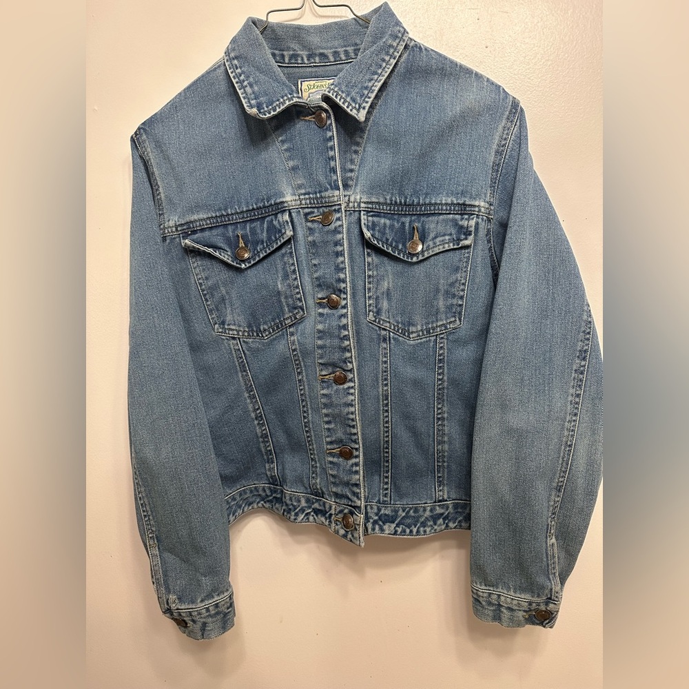 Authentic St John’s Bay Denim jacket size Large